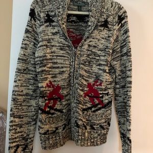 RL Lauren active ski zip up sweater